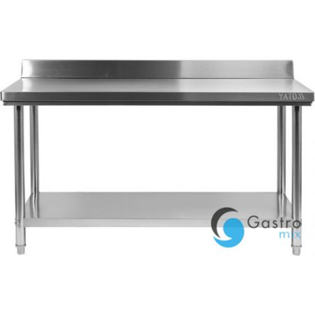 STÓŁ 1600x600xH850 RANT 100MM SKŁADANY PRZYŚCIENNY Z PÓŁKĄ |YG-09025 YATO 