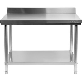 STÓŁ 1400x700xH850 RANT 100MM SKŁADANY PRZYŚCIENNY Z PÓŁKĄ  |YG-09033 YATO