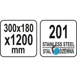  PÓŁKA 1200x300x180MM  WISZĄCA PRZESTAWNA POJEDYNCZA |YG-09041 YATO