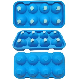 Forma do lodu - kule 8 szt. | BPR-045  BAR PROFESSIONAL