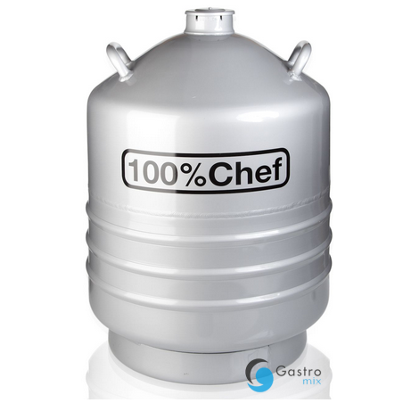 Pojemnik na ciekły azot poj. 30 l - 100% CHEF | C1-1208 TOM-GAST 