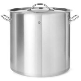 Garnek wysoki z pokrywką Budget Line, poj.37 l | 834404 HENDI