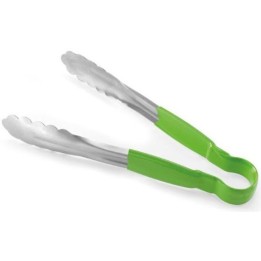 Szczypce do serwowania HACCP 250 mm zielone  | 171875 HENDI