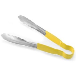 Szczypce do serwowania HACCP 250 mm żółte | 171899 HENDI