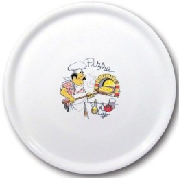 Talerz do pizzy Speciale dekorowany 330 mm | 774892 hendi