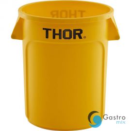 pojemnik uniwersalny na odpadki, Thor, żółty, V 75 l