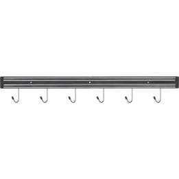 listwa magnetyczna z haczykami, L 625 mm | 248608 STALGAST