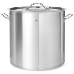 Garnek wysoki z pokrywką Budget Line, poj.50 l | 834701 HENDI