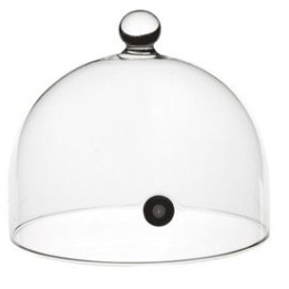 Pokrywa szklana z korkiem do wędzenia  śr.13 cm | C1-1013-6 TOM-GAST