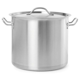 Garnek średni z pokrywką Budget Line, poj.24 l, fi.360x(H)240 mm