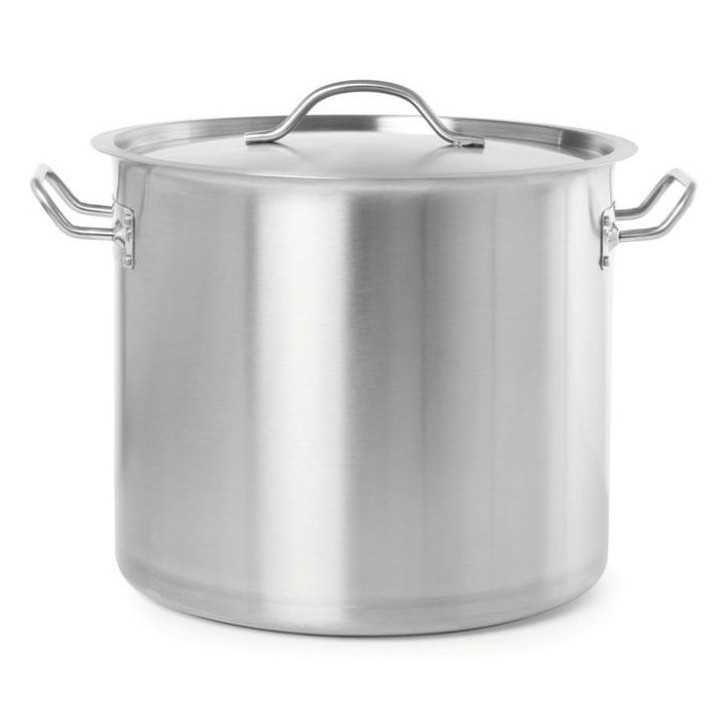 Garnek średni z pokrywką Budget Line, poj.24 l, fi.360x(H)240 mm