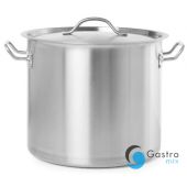 Garnek średni z pokrywką Budget Line, poj.24 l, fi.360x(H)240 mm
