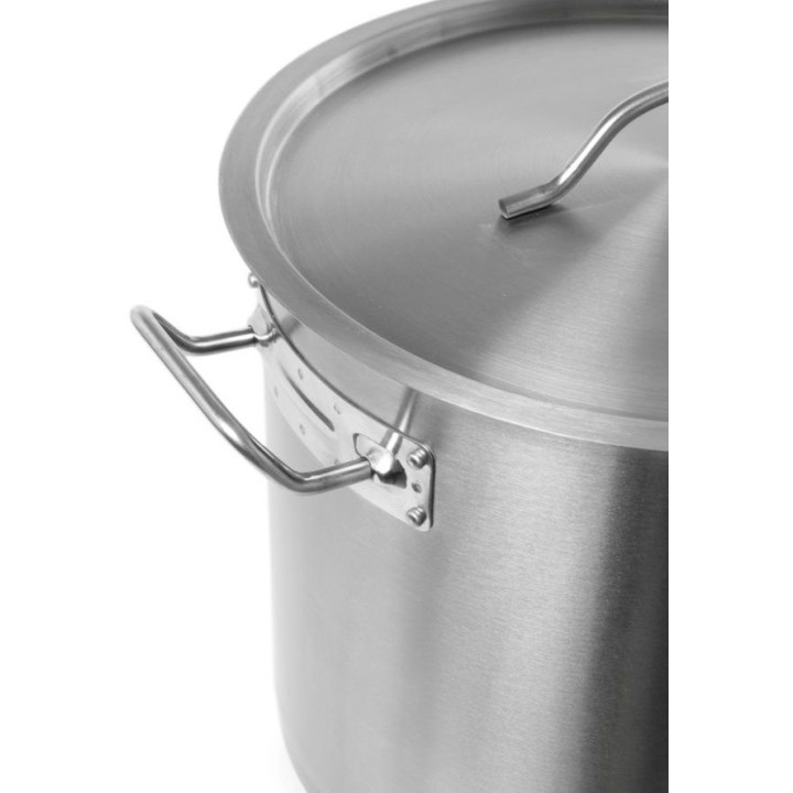 Garnek średni z pokrywką Budget Line, poj.24 l, fi.360x(H)240 mm