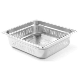 Pojemnik GN 2/3 - perforowany - 354x325 mm  wysokość 100 mm
