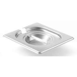 Pokrywka do GN Kitchen Line - z wycięciem na chochlę GN 1/6