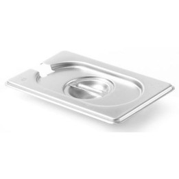 Pokrywka do GN Kitchen Line - z wycięciem na chochlę GN 1/9