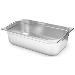 Pojemnik GN Budget Line GN1/1, o wym. 530x325x200 mm, z chowanymi uchwytami