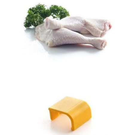 Klipsy do pojemników GN HACCP z polipropylenu-żółty | 880685 HENDI 