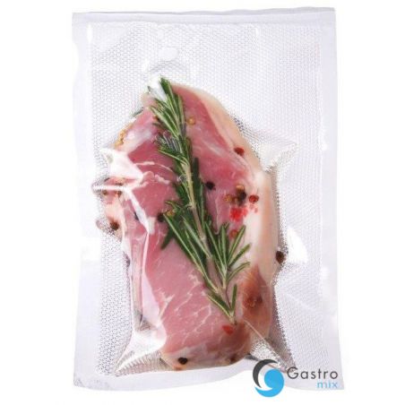 Worki moletowane 150x400 mm, opakowanie 100 szt.  do gotowania do pakowarki próżniowej| 971420 hendi 