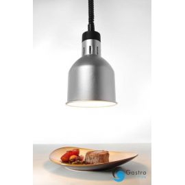 Lampa do podgrzewania potraw-wisząca, cylindryczna, średnica 175x(H)250 mm, srebrny