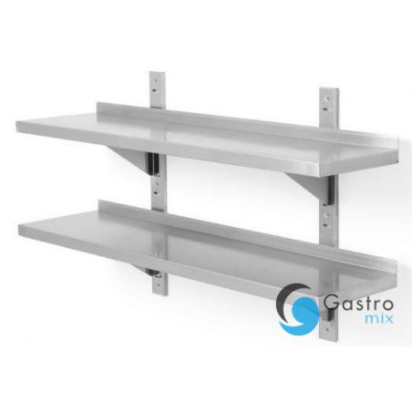 Półka wisząca podwójna-przestawna, o wym. 1200x300x(H)600 mm 