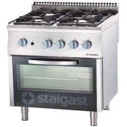 kuchnia gazowa, 4-palnikowa z piekarnikiem gazowym, 24+5 kW, G20
