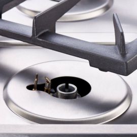  kuchnia gazowa z piekarnikiem elektrycznym, 4-palnikowa, P 20.5+7 kW, U G30