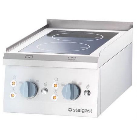 kuchnia ceramiczna, 2-polowa, nastawna, P 5 kW | 9705500 STALGAST 