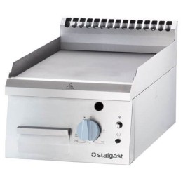 płyta grillowa gazowa, gładka, 6.5 kW, G30 | 9730130 STALGAST