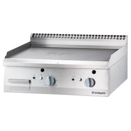 płyta grillowa gazowa, ryflowana, 13 kW, G20 | 9731210 STALGAST
