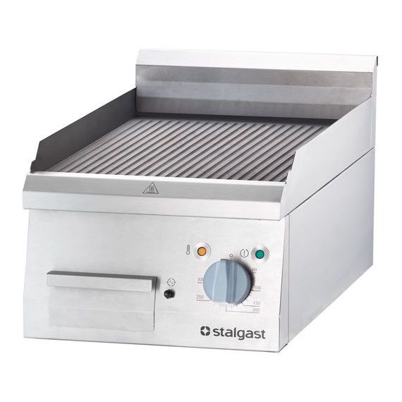 płyta grillowa elektryczna, ryflowana, 4 kW | 9730200 STALGAST 
