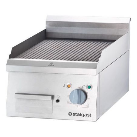 płyta grillowa elektryczna, ryflowana, 4 kW | 9730200 STALGAST 