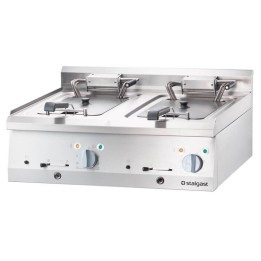 frytownica elektryczna, nastawna, V 2x10 l, 18 kW | 9726000 STALGAST