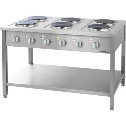 kuchnia elektryczna, 6-płytowa, 15.6 kW | 979600 STALGAST