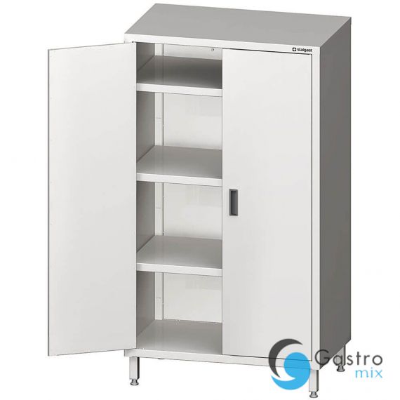 szafa stalowa magazynowa, drzwi skrzydłowe, 1000x600x1800 mm | 617106 STALGAST 
