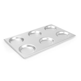 Taca aluminiowa GN 1/1 z formami | 808740 HENDI