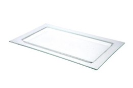 Taca szklana GN 1/1 przezroczysta | 429822 fine dine