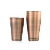 Shaker Boston 2-częściowy typu TIN&TIN antyczna miedź 700 ml + 500 ml