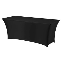 Obrus prostokątny Symposium czarny 1220x610x740 mm | 813591 FINE DINE