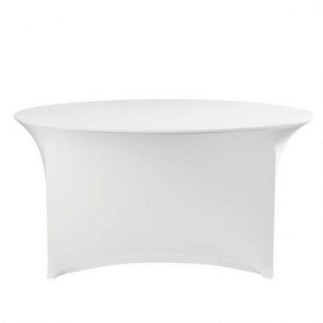 Obrus okrągły Symposium biały 1500x730 mm| 900831 FINE DINE 