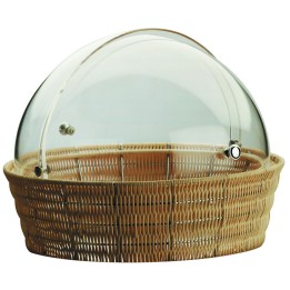 Kosz okrągły z pokrywą Roll-top śr.44 cm
