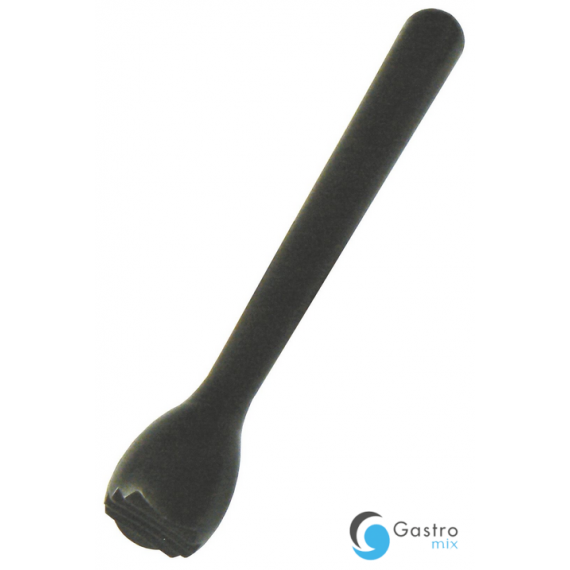 Muddler plastikowy czarny 