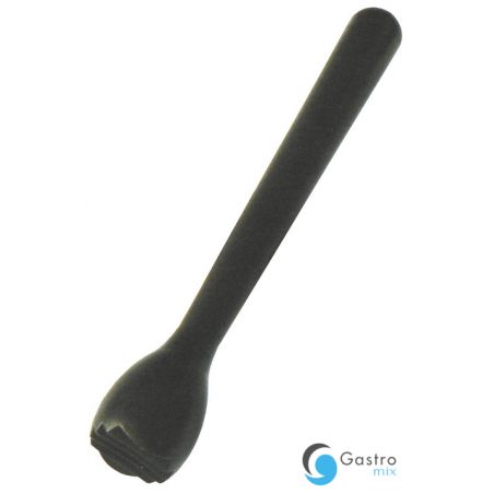 Muddler plastikowy czarny 