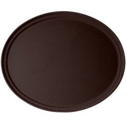 Taca antypoślizgowa Camtread owalna 68,5 cm brąz