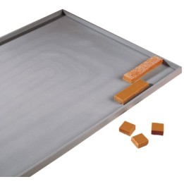 Silikonowa mata do ciastek z rantem - delikatny relief ELASTOMOULE - DE BUYER| D-1800-55 TOM-GAST