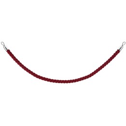 Sznur do stojaka pleciony 150 cm - czerwony