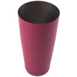 Shaker bostoński - obciążony 0,8l różowy