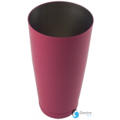Shaker bostoński - obciążony 0,8l różowy