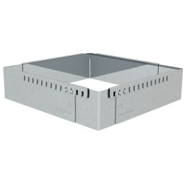 Rant prostokątny regulowany 21,5x11,5 cm | D-3013-21 TOM-GAST