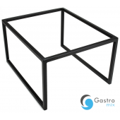 Podstawa ze stali GN 1/2 malowana czarna wysoka - VERLO | V-99122 TOM-GAST